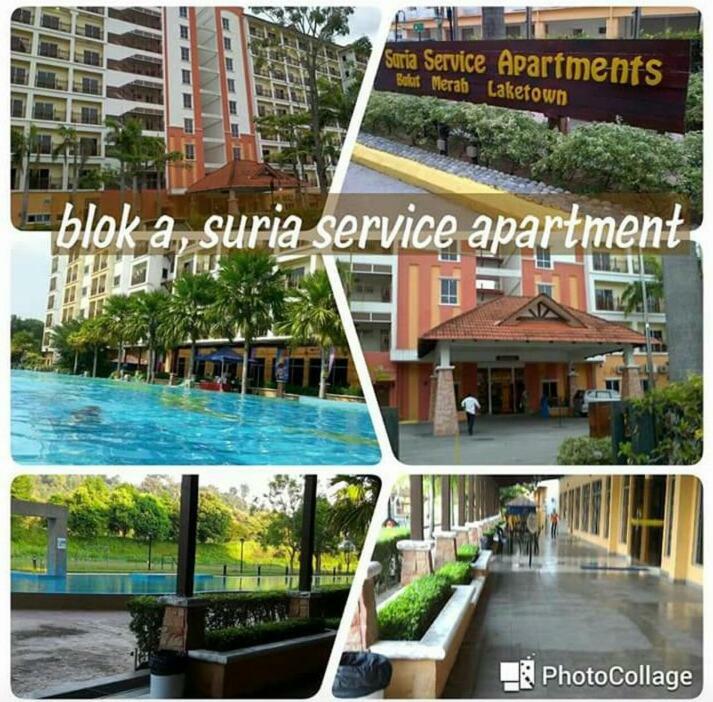 Sanie Guest Room Suria A' Apartment, Bukit Merah Laketown Resort Kampong Kubu Gajah  Exterior photo